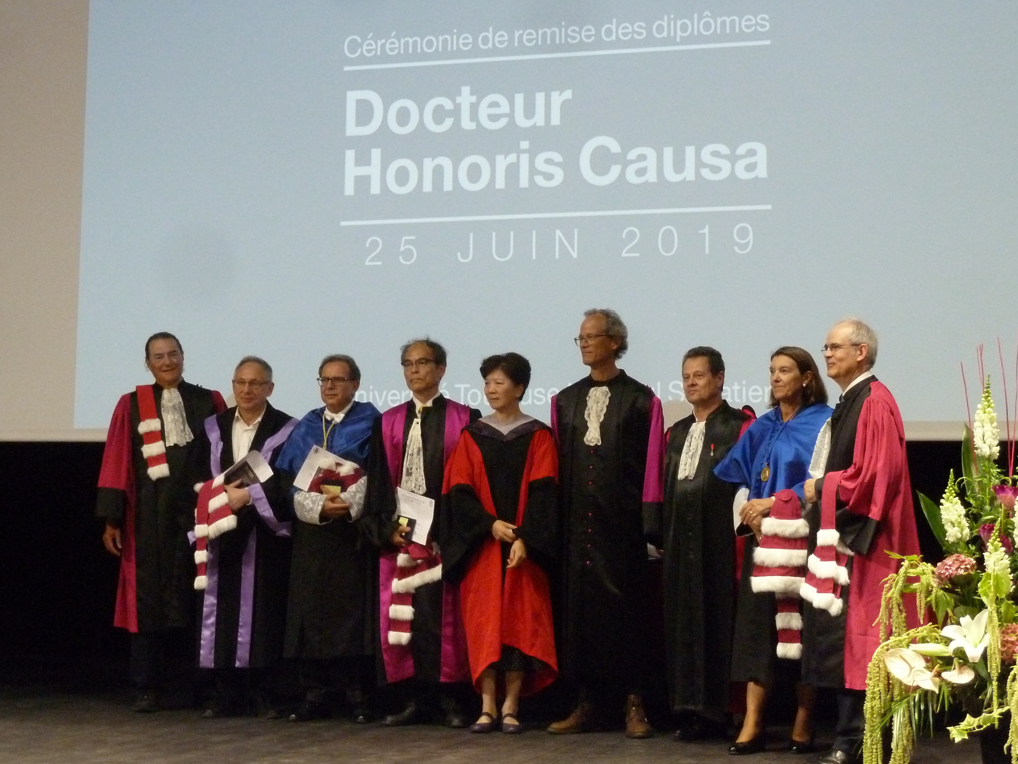 Verleihung der Ehrendoktorwürde in Toulouse