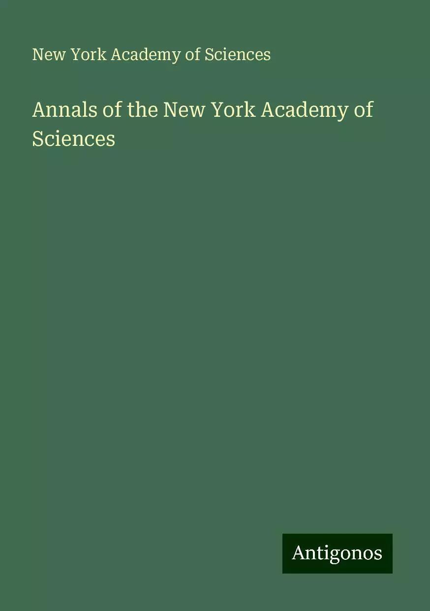 Annals_New_York_Academy_of_Sciences